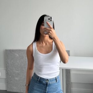 تاپ یقه باز برند ZARA